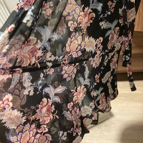 Ralph Lauren Black floral summer dress NWOT - Picture 6 of 9